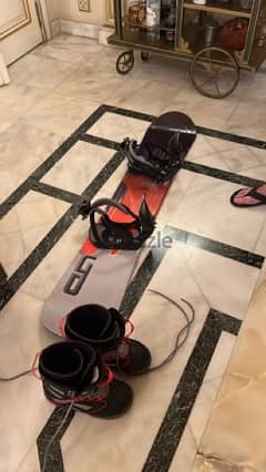 snowboard LTD + bindings