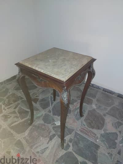 antique square table