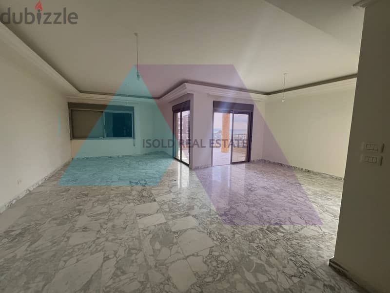 Brand new decorated 210m2 apartment+mountain/sea viewfor rent in Jbeil 3