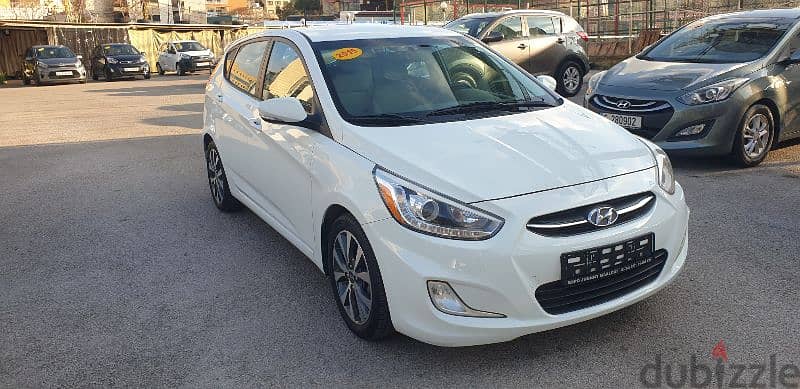 hyundai accent 2015 hatchback from USA  f. o ABS AIRBAG RIMS like new 2