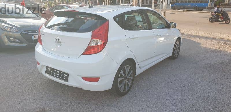 hyundai accent 2015 hatchback from USA  f. o ABS AIRBAG RIMS like new 5