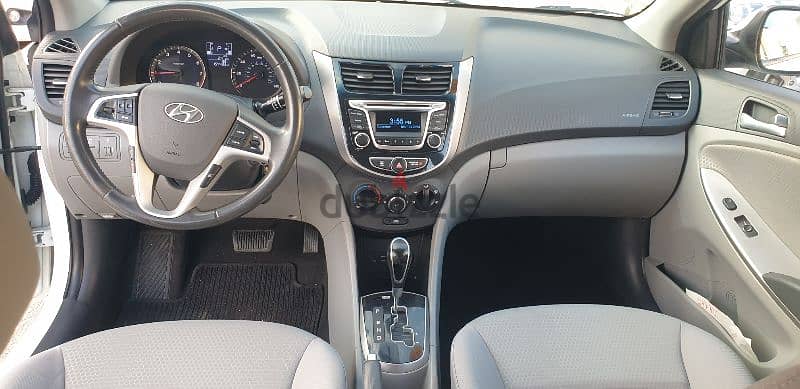 hyundai accent 2015 hatchback from USA  f. o ABS AIRBAG RIMS like new 9