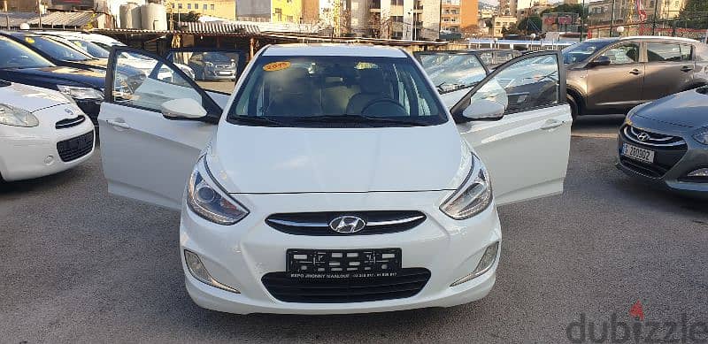 hyundai accent 2015 hatchback from USA  f. o ABS AIRBAG RIMS like new 16