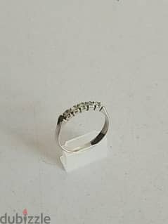 Classy silver ring - Not Negotiable