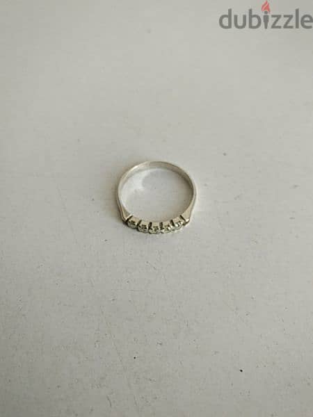 Classy silver ring - Not Negotiable 1