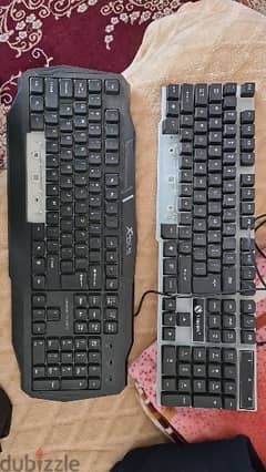 2 Gaming keyboards for sale