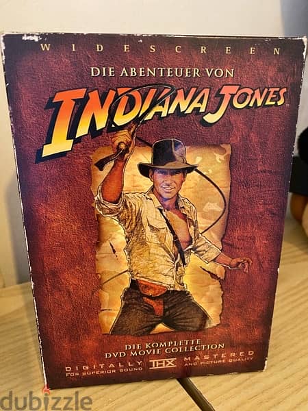 Indiana  jones box set DVD 0