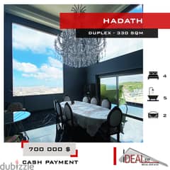 Duplex For Sale In Baabda - Hadath 330 sqm ref#ms82110