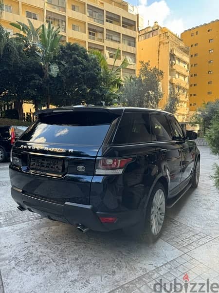 Range Rover supercharged v8 2014,ajnabe,clean carfax, navy blue 7