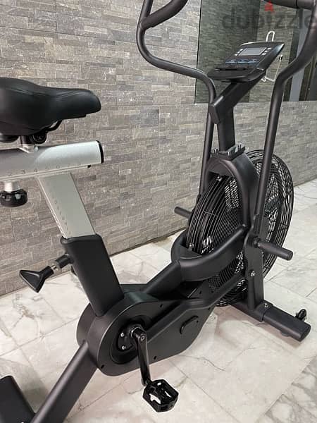 air bike new heavy duty for gym used 1