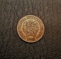Peru 20 Centimos 1993 0