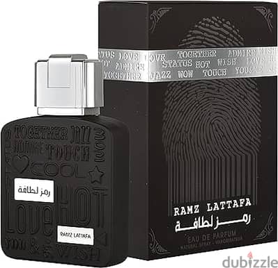 Lattafa Ramz Lattafa Silver Eau de Parfum For Unisex, 100 ml