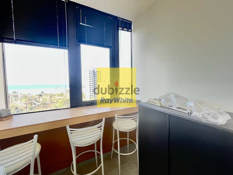 Sea view office for rent | Dbayeh 0