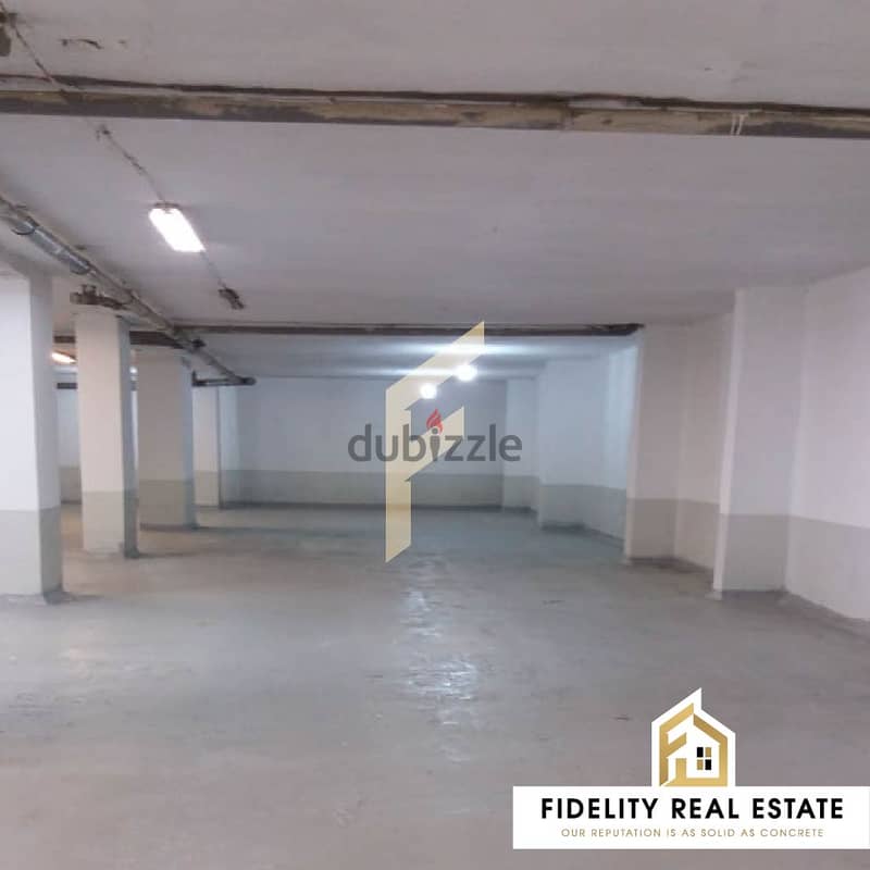 Warehouse for rent in Mnasourieh KR1044 1