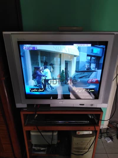 TV 29 inch flat. jvc.