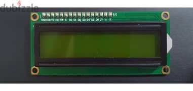 LCD 16 CHARACTER 2 LINES Green LCD Display Arduino Module - 16×2