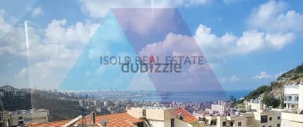 Furnished 240 m2 apartment having an open sea view for sale in Rabweh