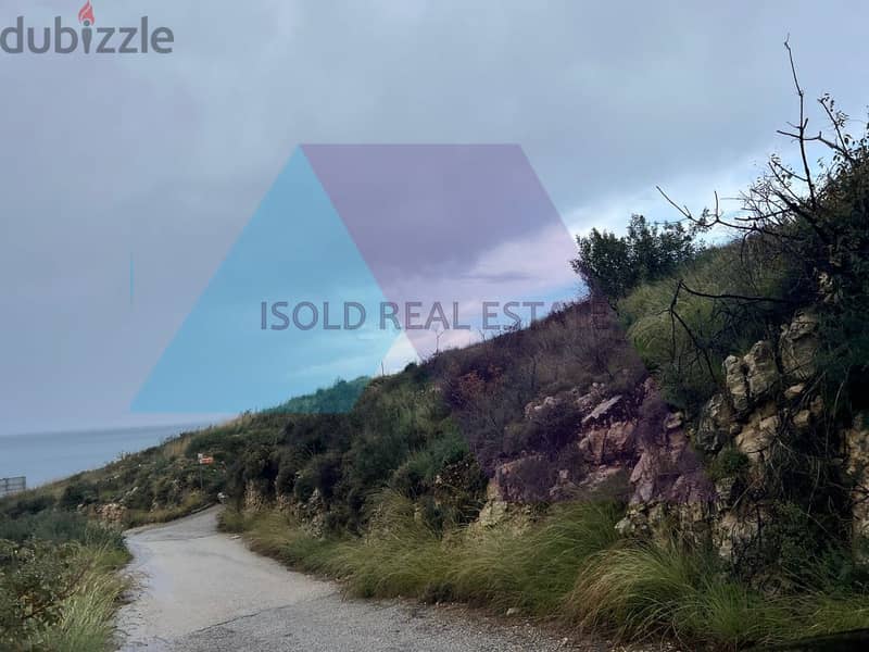A 1510 m2 land having an open mountain/sea view for sale in Monsef 6