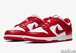 ORIGINAL Nike « Dunk Lows University Red », Size 44.5 (Unisex)