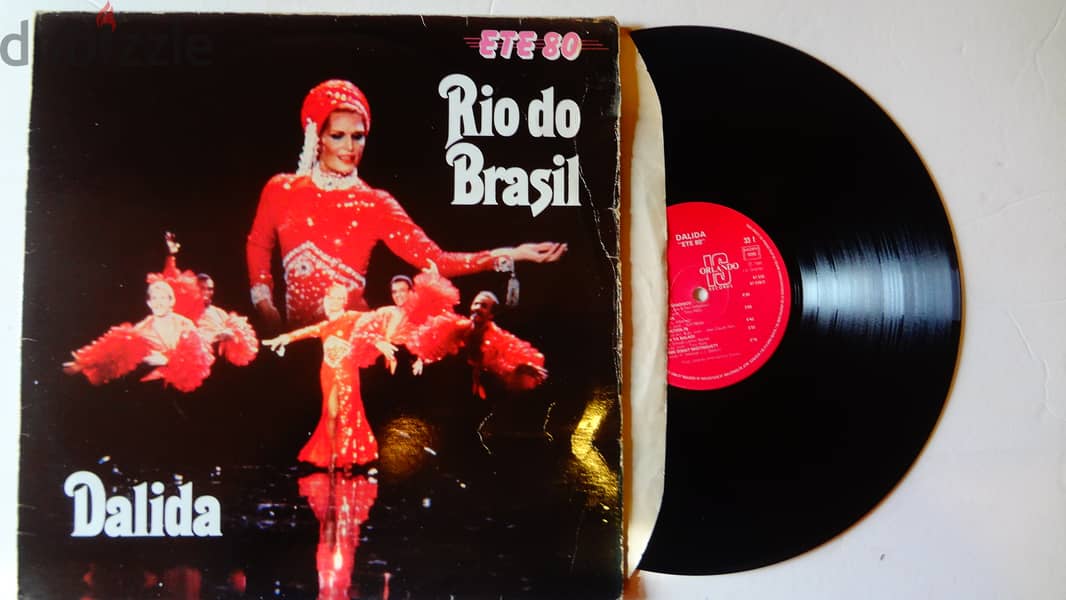 Dalida ete 80 - rio de brasil vinyl album 0