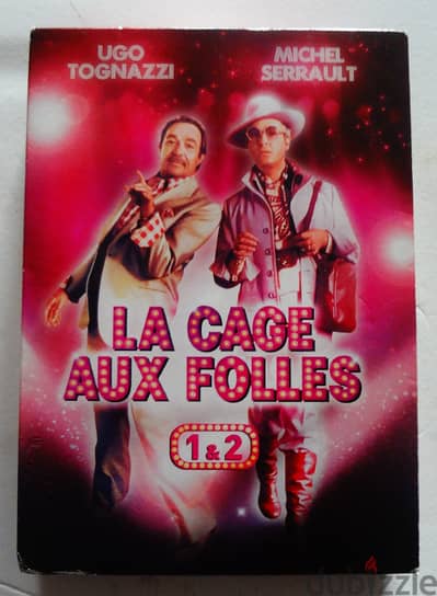 La cage aux folles 1 et 2 2 dvds box set