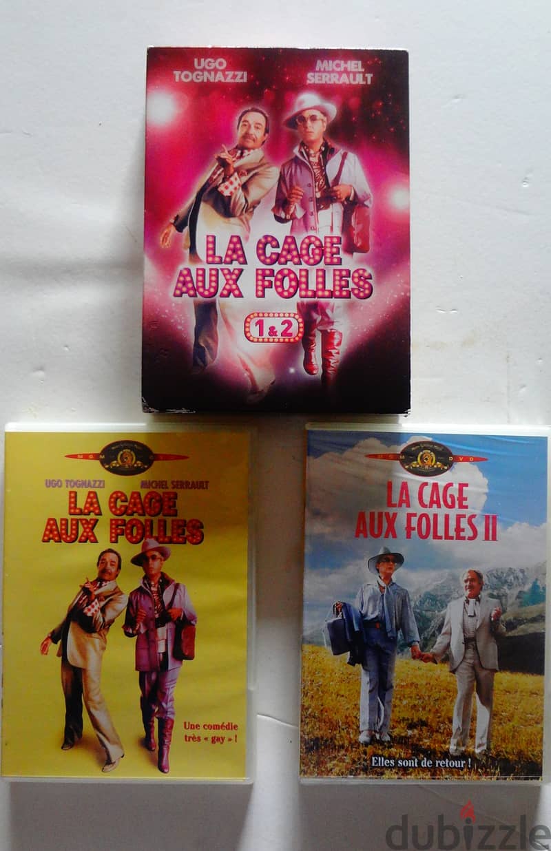 La cage aux folles 1 et 2 2 dvds box set 1