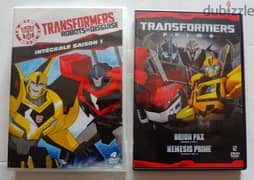 Transformers season 1 & 2  dvds 0
