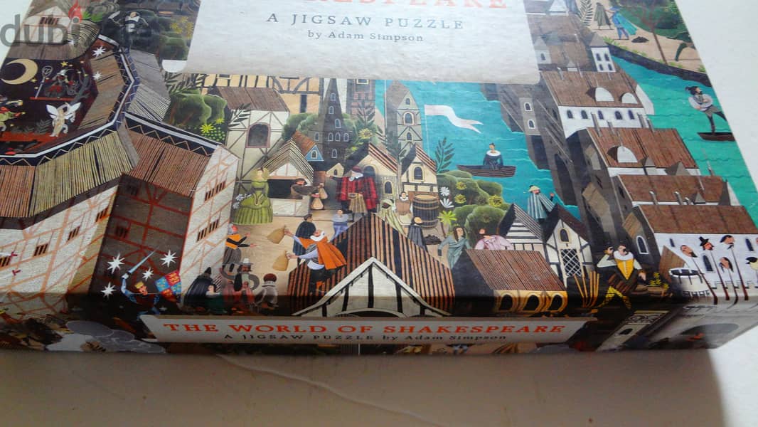 The World of Shakespeare 1000 Pieces  Jigsaw Puzzle Laurence King used 1