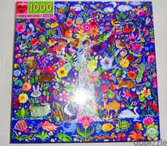 EEBOO 1000 pieces puzzle - Tree of life used