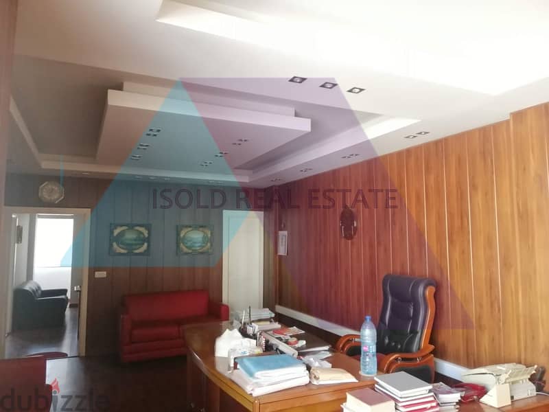 A 100 m2 office for rent in Zalka , in a commercial center 1
