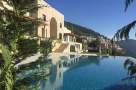 Beit Misk Villa with Pool: Luxury Living and Stunning Views! 0