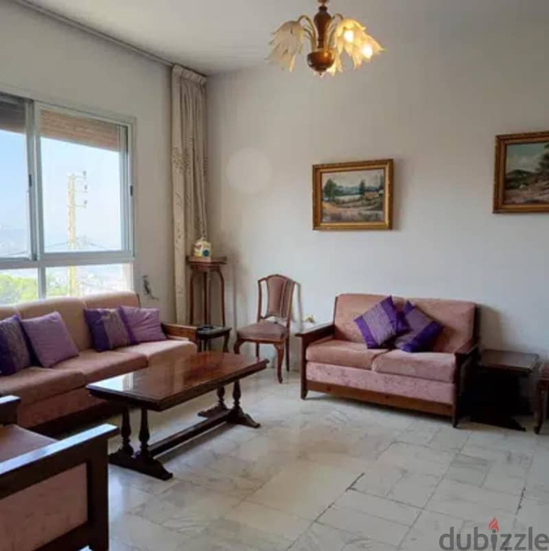 L14533-Apartment in Ajaltoun with Sea and Mountain View for Sale 2