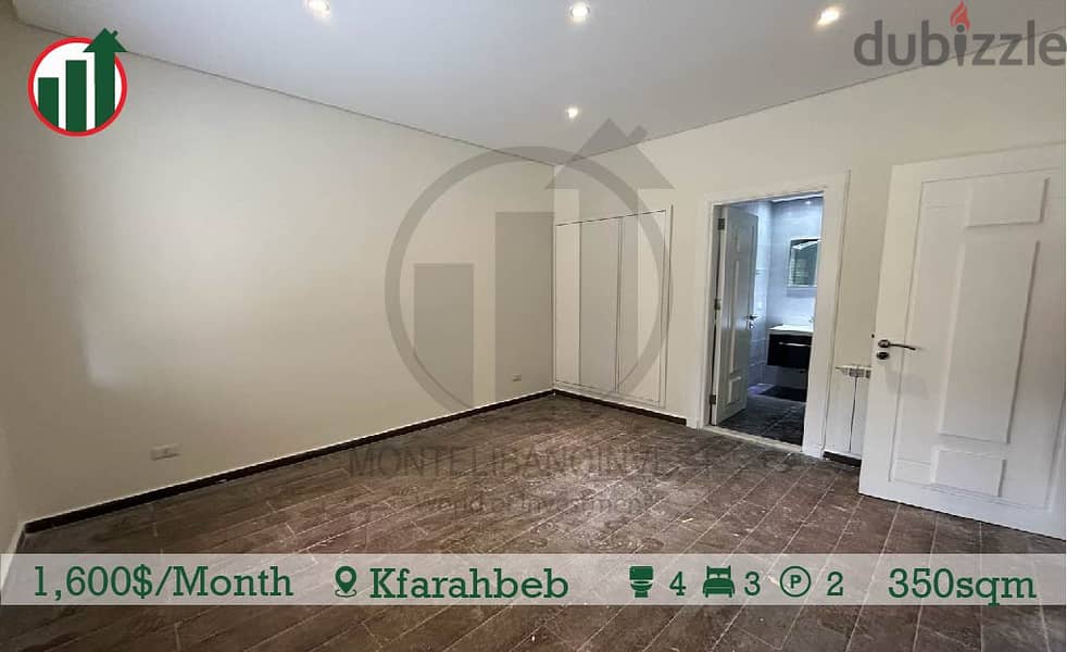Apartment for rent in Kfarahbeb with Terrace! 3