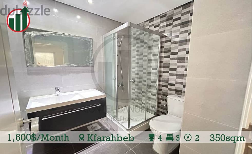 Apartment for rent in Kfarahbeb with Terrace! 9