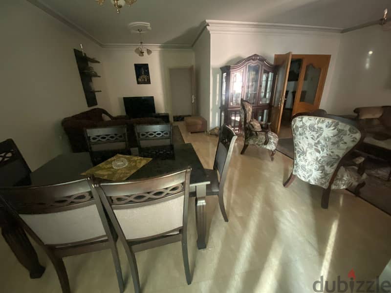FULLY FURNISHED IN BIR HASSAN PRIME (200SQ) 3 BEDROOMS , (BH-120) 3
