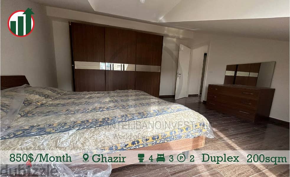 Furnished Duplex for rent in Ghazir! 5