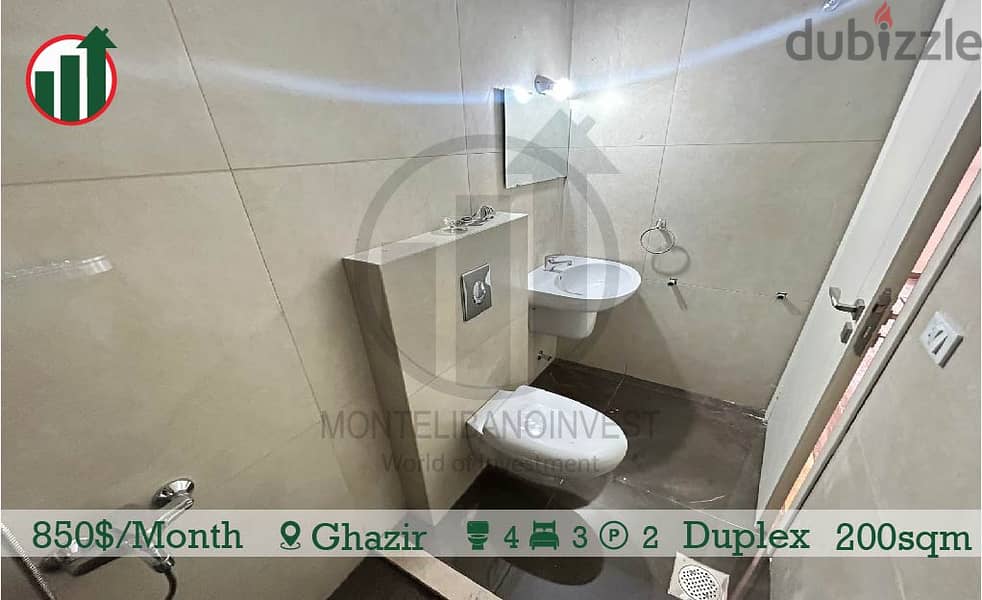 Furnished Duplex for rent in Ghazir! 8