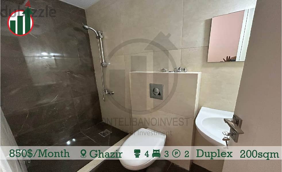 Furnished Duplex for rent in Ghazir! 10
