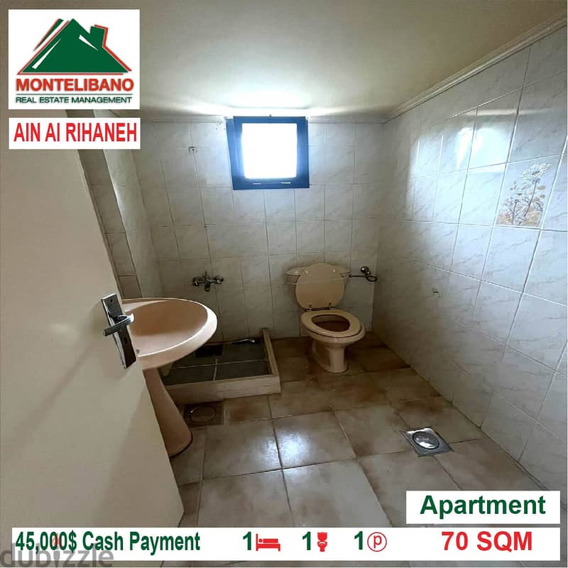 45,000$ Cash Payment!! Apartment for sale in Ain Al Rihaneh!! 3