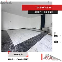 Office / Shop for rent in dbayeh 80 sqm ref#ea15283 0