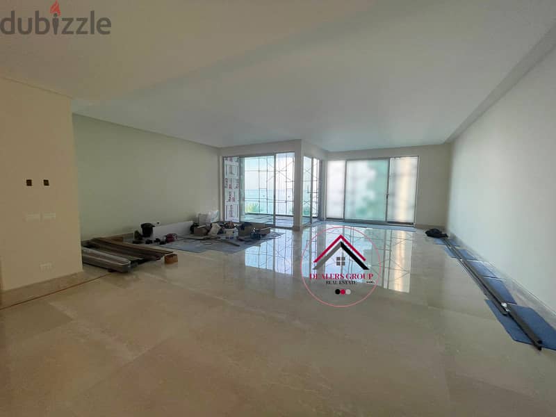 Sea View Super Deluxe Apartment for sale in Ain El Mreisseh 1