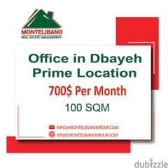 Office for Rent in Dbayeh !!!! 0