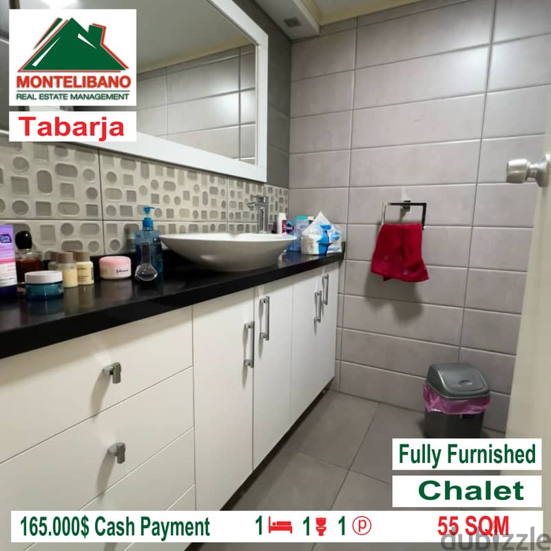 Fully Furnished !!! Open Sea View Chalet in TABARJA!!! 3