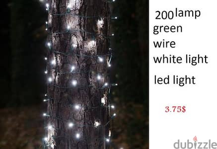 200 led lights lamps white