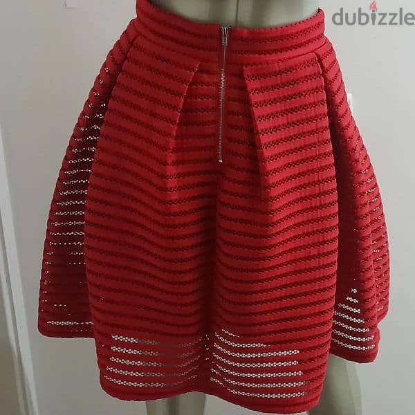 Red Skirt Lara Brand 1