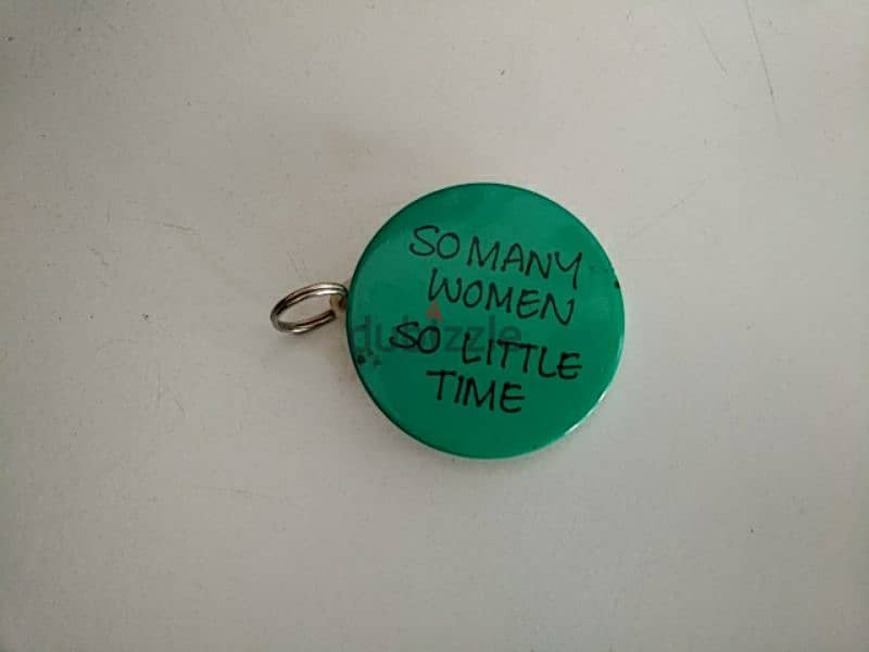 Vintage funny keychain - Not. Negotiable 0