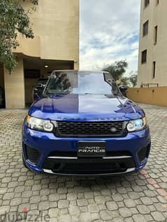 Range Rover Sport SVR 2016 velocity blue