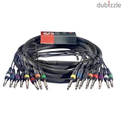 Stagg ML-05/8PM8PM 5m Multicore Cable 0