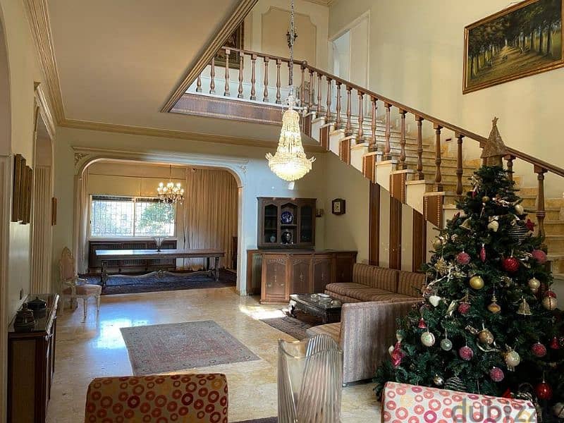 villa for sale in mansourieh فيلا للبيع في منصورية 1