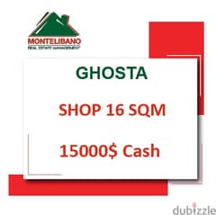 15000$ Cash Payment!! Shop for sale in Ghosta!! 0